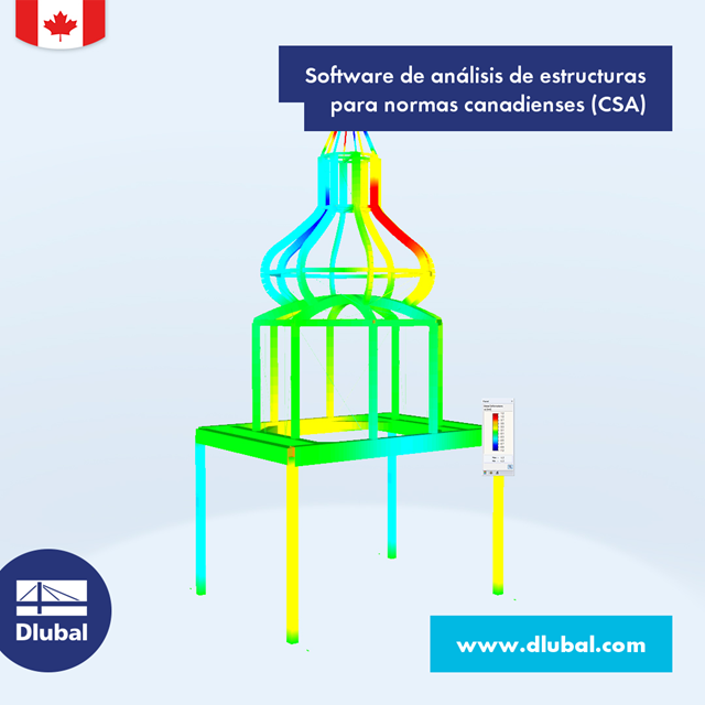 Software de análisis estructural para normas\n canadienses (CSA)