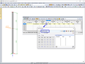 Carga en nudo dependiente de la altura