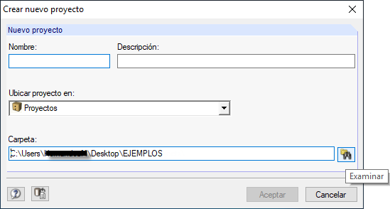 Carpeta de conexión