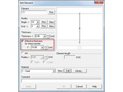Definición de t* mediante Editar elemento