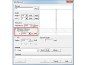Definición de t* mediante Editar elemento