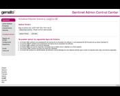 Sentinel Admin Control Center