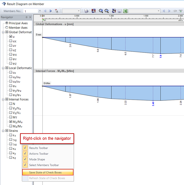 Modificación de la configuración predeterminada de los diagramas de resultados