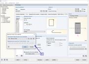 Botón y cuadro de diálogo "Separación entre cercos definida"