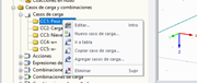 Función "Agregar casos de carga"