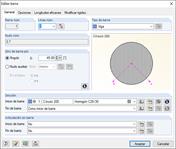 Definir ángulo de giro de barra