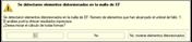 Mensaje "Se detectaron elementos distorsionados"