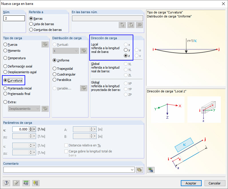 Definición de la precámara impuesta