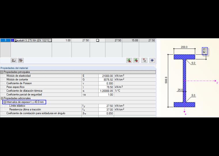 Diseño fallido en STEEL