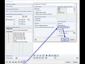 Configuración detallada: Insertar incluyendo conjuntos de barras