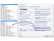 Descripción de combinaciones según la categoría de acción