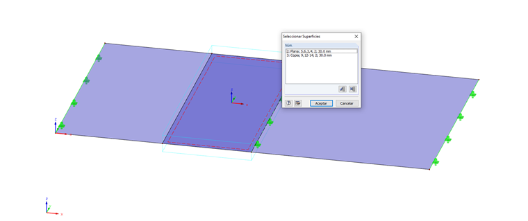 Superficies superpuestas liberadas por liberación de superficie