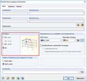 Selección del tipo de 3D