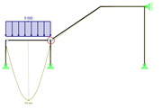 Deformación del sistema estructural