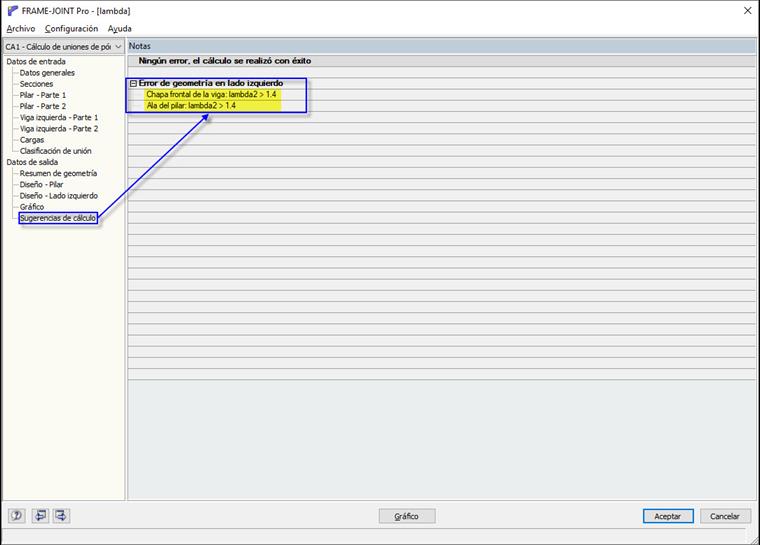 Error de geometría Lambda