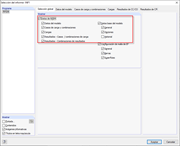 Activación de todos los elementos secundarios