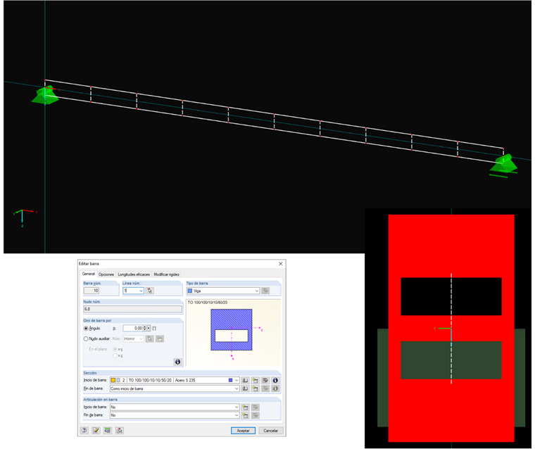 Zusammengesetzter Querschnitt