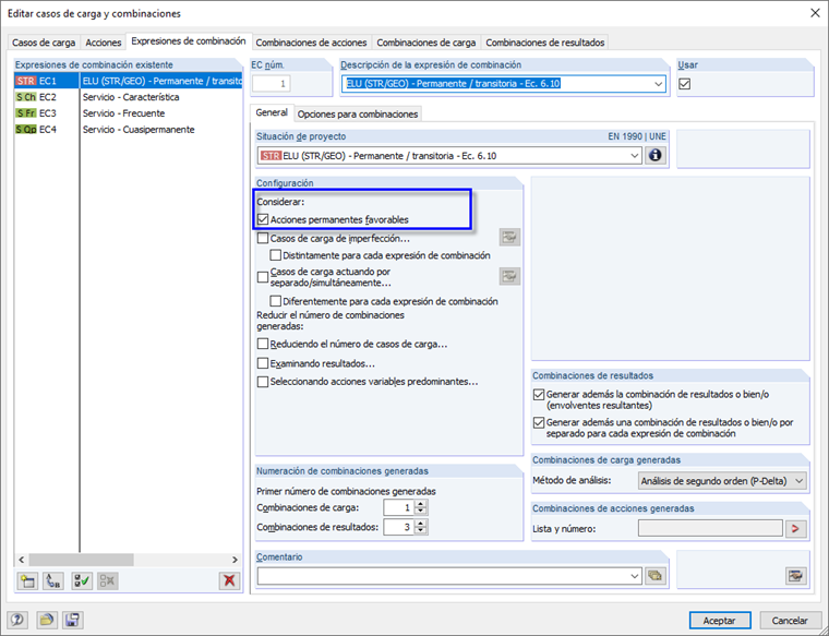 Entrada en RFEM y RSTAB