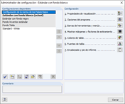 Administrador de configuración
