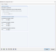Configuración de la opción para el pegamento en los lados estrechos como predeterminada