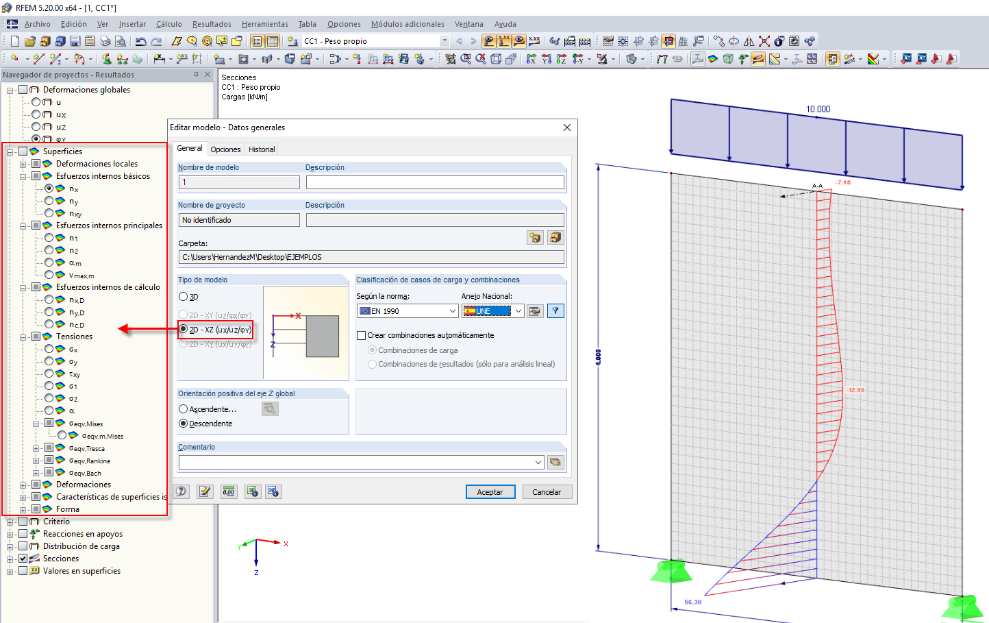 Resultados de superficies y sistemas 2D
