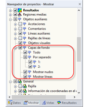 Ocultar capas de fondo en el navegador de visualización