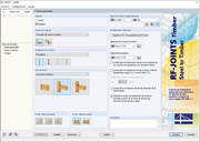 Benutzeroberfläche des RF-/JOINTS Zusatzmoduls