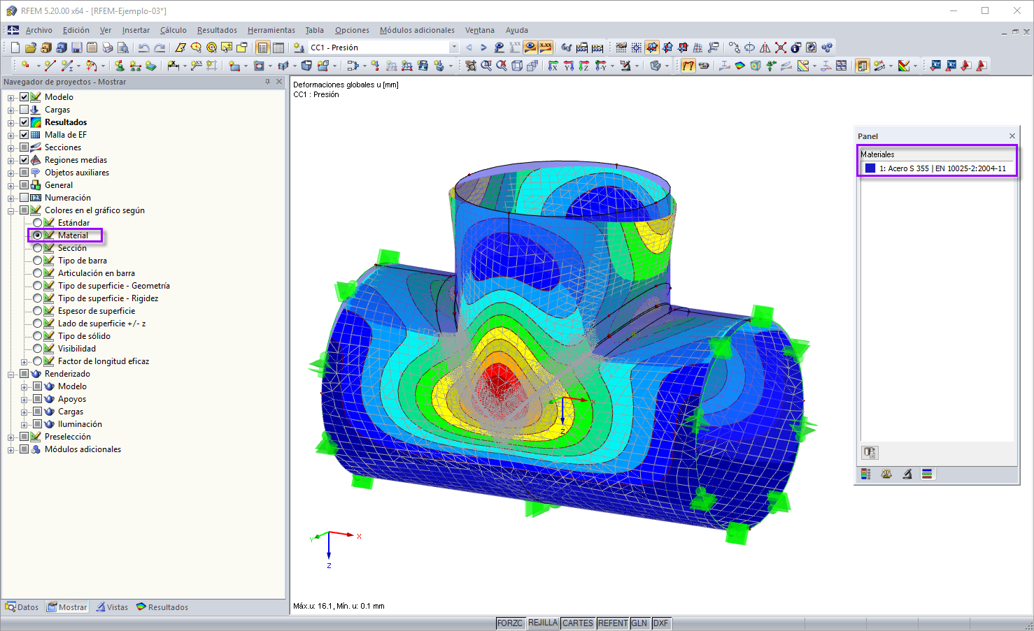 Descripción completa del material