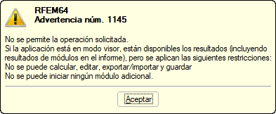 Advertencia núm. 1145