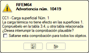 Advertencia 10419