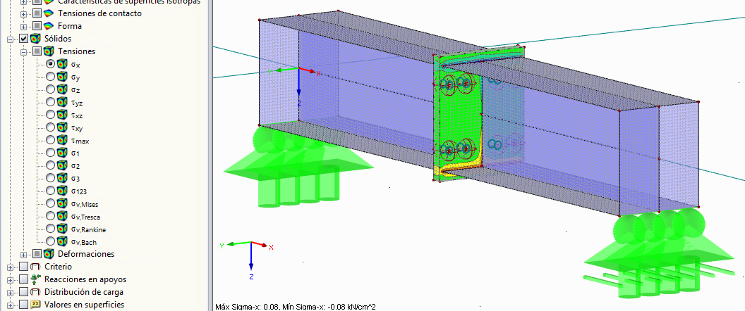 Tensiones en sólido