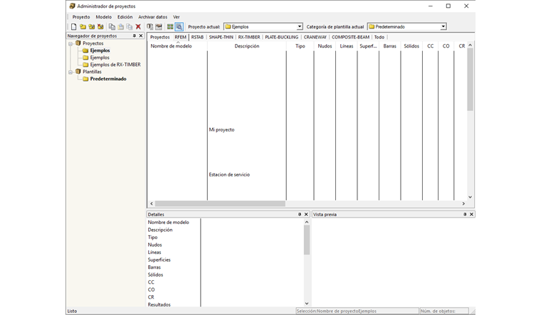 Administrador de proyectos