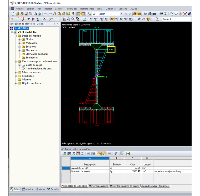 Resultados en SHAPE-THIN