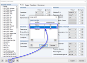 Sistema de unidades imperiales activo, sistema métrico por defecto