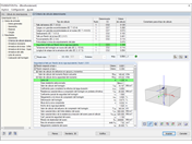 Tablas de resultados para el cálculo del fallo por flexión de la viga equivalente