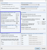 Comprobaciones de diseño en RF-/FOUNDATION Pro