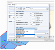 Modelo de material - Ortótropo - 3D