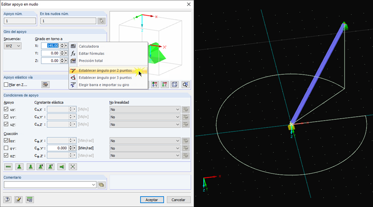 Medición de giro o Ángulo