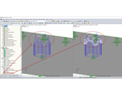 Valores resultantes del esfuerzo cortante en el perímetro crítico