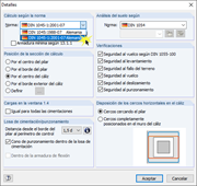 Selección de la norma de diseño