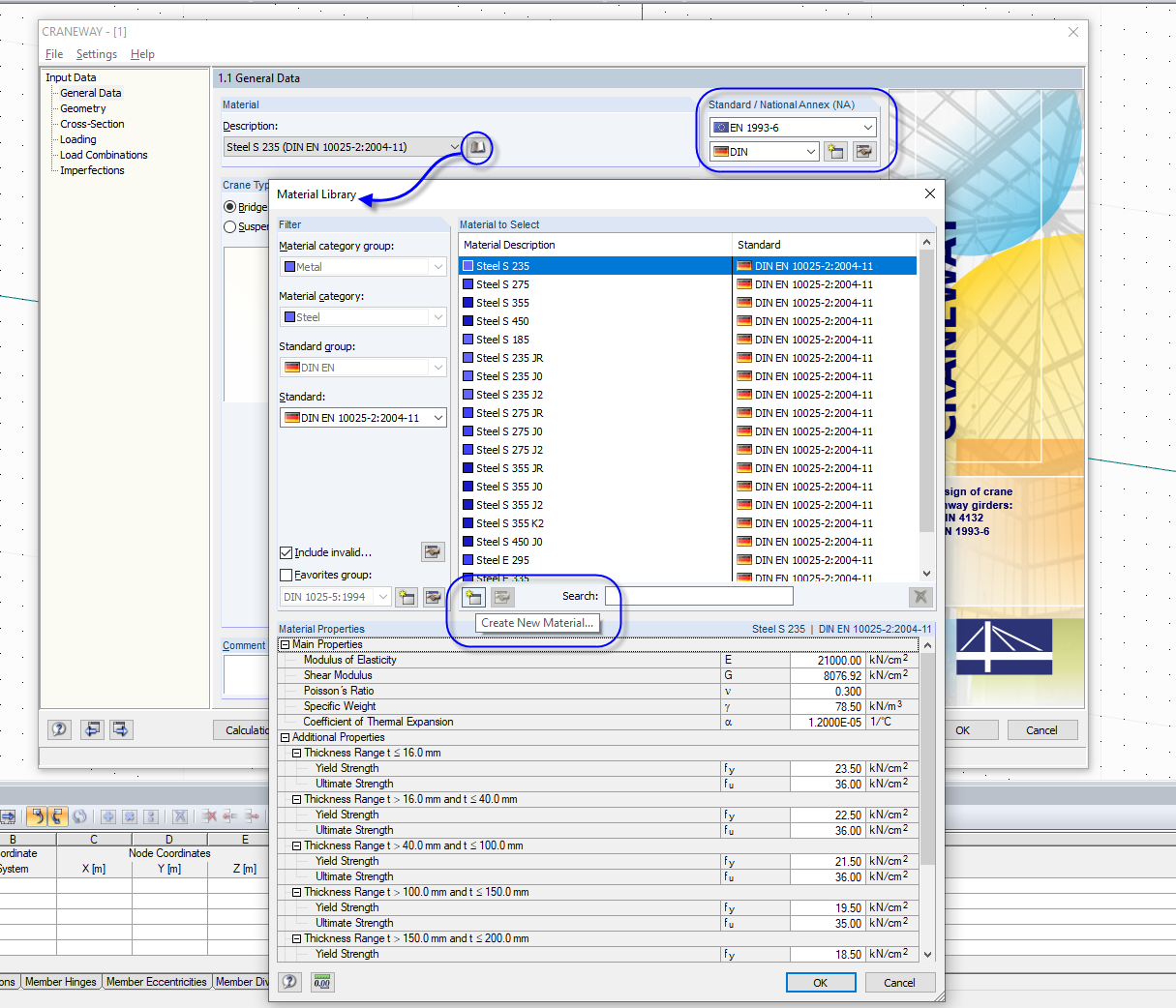Crear nuevo material