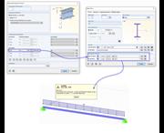 Introducción de las articulaciones de torsión en los nudos de inicio y fin de la barra