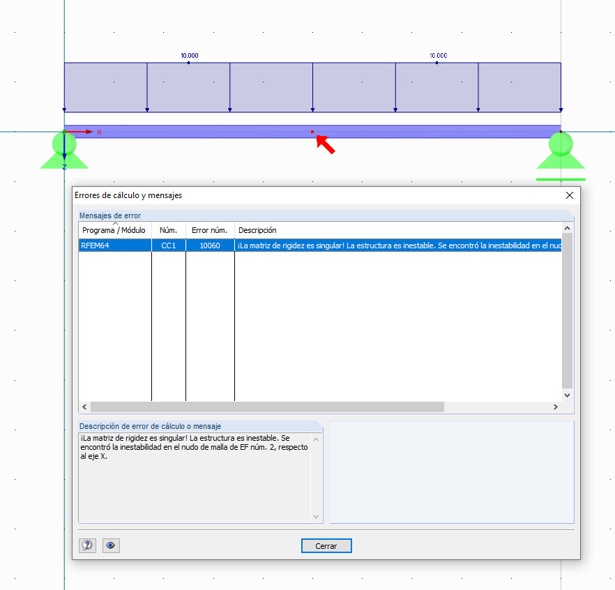 Sistema cinemático debido a una cadena articulada