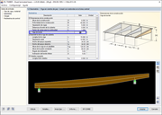 Definición de viga de borde en viga laminada encolada RX-TIMBER