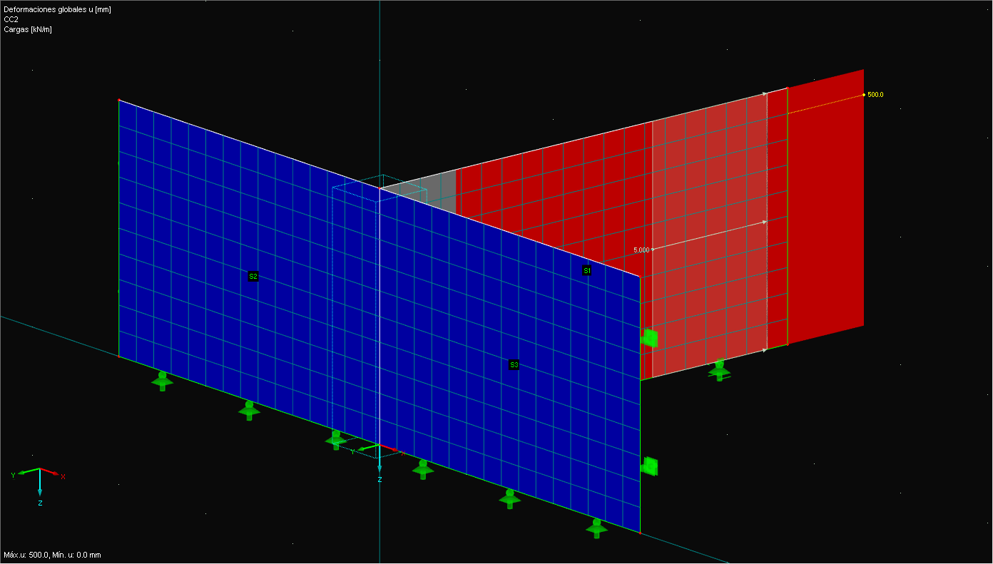Fallo por tracción del muro