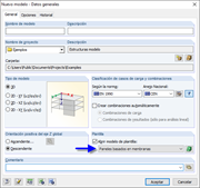 Seleccionar modelo de plantilla