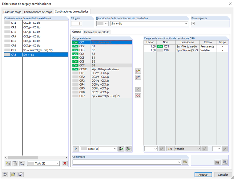 Determinación de S_TM