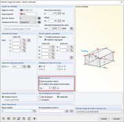 Presión interna del viento del generador de carga