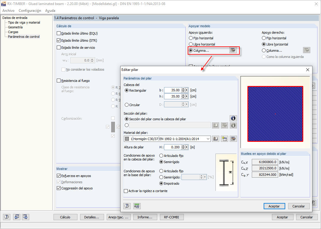 Introducción del muelle