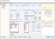 Ventana "1.3 Materiales" con selección de posibles armaduras